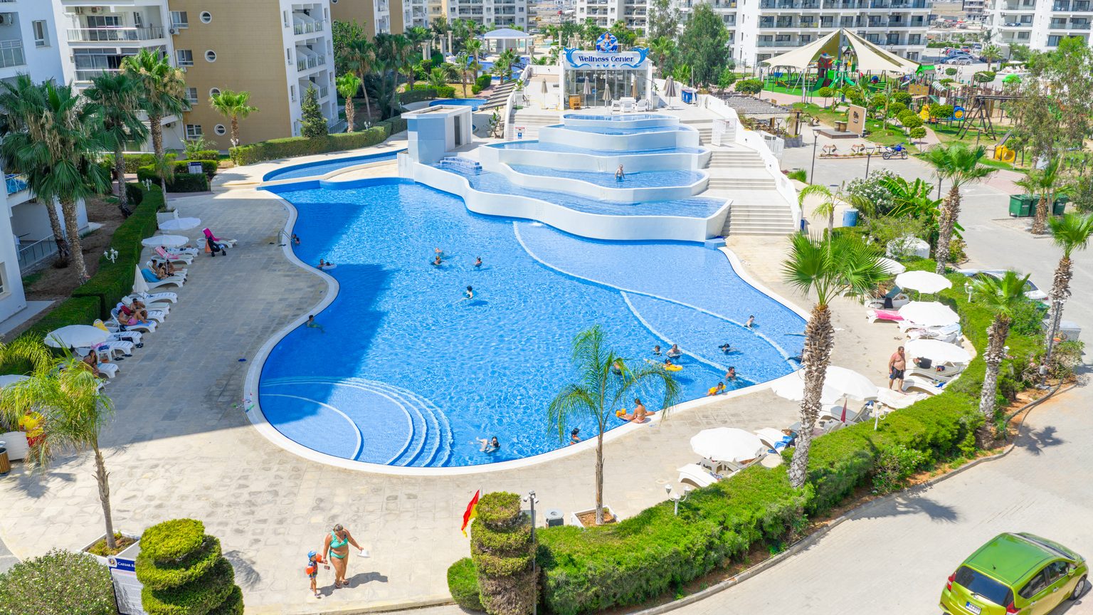 Lagoon pool at Caesar Resort
